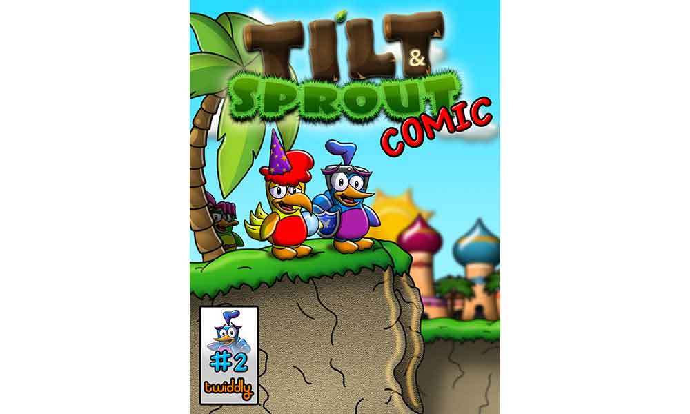 Tilt & Sprout comic no.2 - page 1