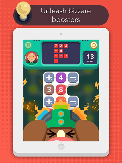 Sum Idea - Free-to-play iOS logic number puzzle - Discover fun and inventive boosters